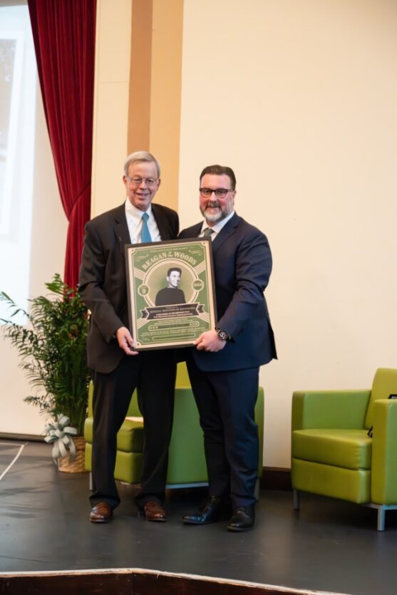 Donating a copy of the 1952 Reagan speech to the Ronald Reagan Presidential Foundation and Institute